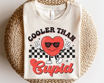 Cooler than Cupid SVG, Valentines Day Svg, Hearts, Love Png, Xoxo SVG, Boy Valentines Shirt, Svg Files for Cricut