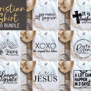 Easter Christian Bundle, Easter SVG, He Is Risen, Xoxo Svg, Love Like Jesus Svg, Christian Shirt, Png, Svg Files For Cricut