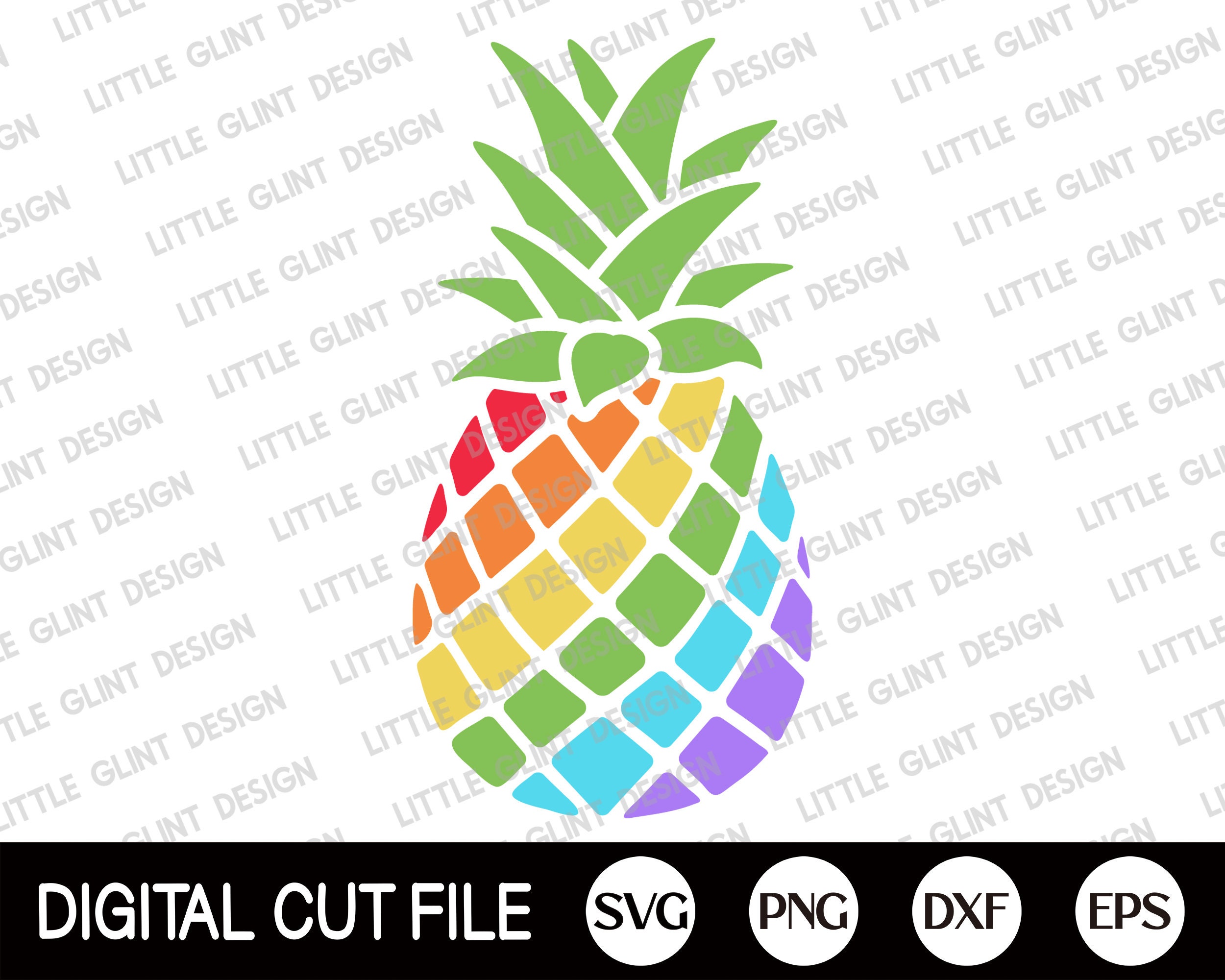 Gay Pride Svg LGBT Pineapple Svg Pride Svg Rainbow Svg Etsy UK