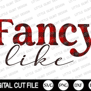 Fantasia como SVG, Natal SVG, Citação de Natal Svg, Buffalo Plaid Svg, Presente de Natal, Camisa de Feliz Natal, Png, Dxf, Arquivos Svg para Cricut