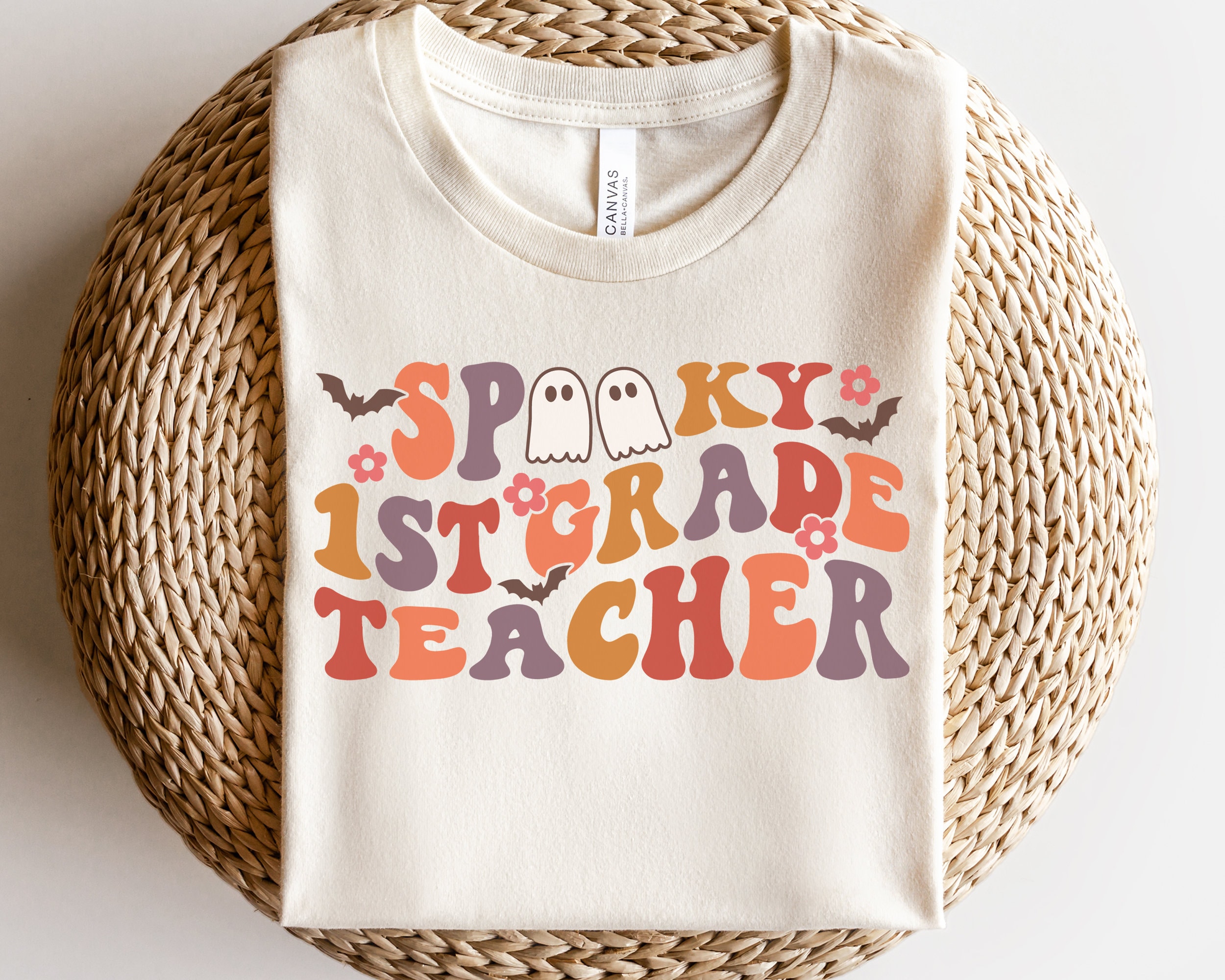Spooky First Grade Teacher SVG Halloween Svg 1st Grade Svg - Etsy