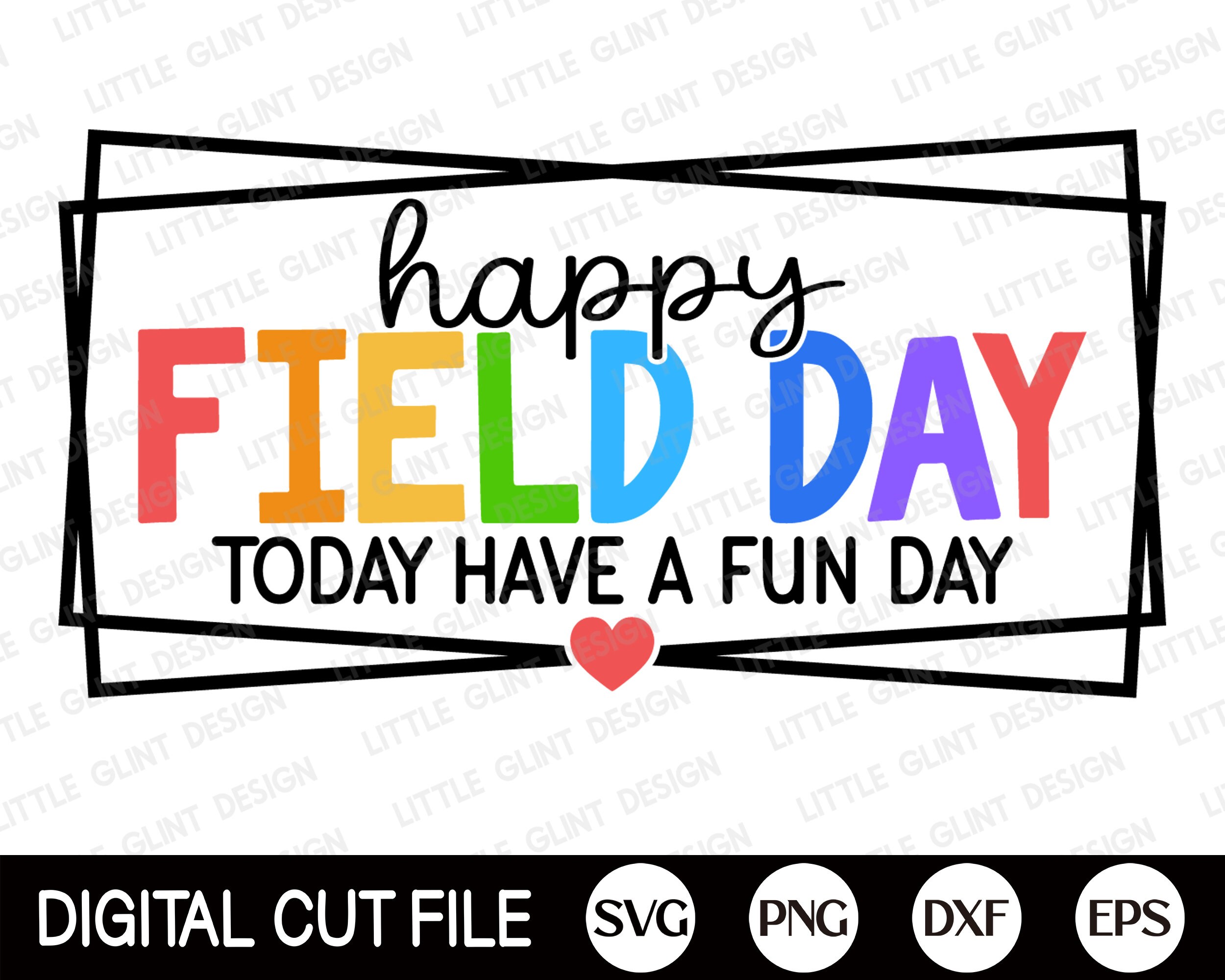 Happy Field Day Svg Field Day Svg Last Day of School School Etsy