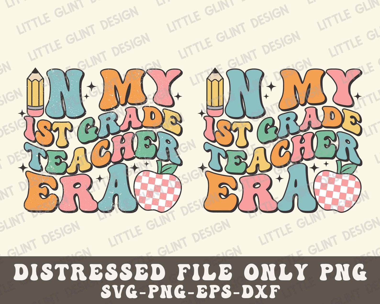 In My 1st Grade Teacher Era SVG PNG, Back to School Svg, Kindergarten ...