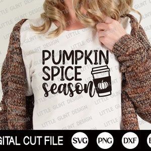 Funny Fall Svg, Pumpkin Spice Season Svg, Thankful Svg, Autumn Svg, Funny Drinking, Thanksgiving Shirt Design, Png, Svg Files For Cricut