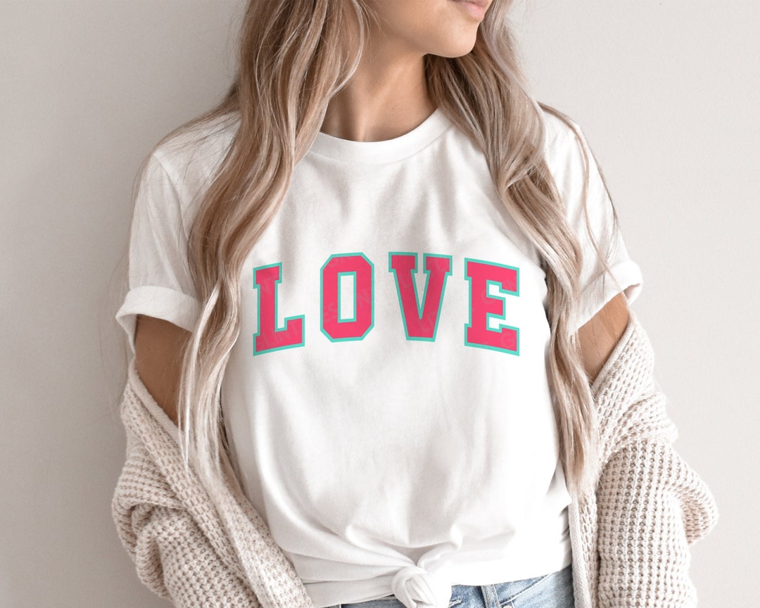 Love SVG PNG, Retro Valentine Svg, Valentines Day Shirts for Woman ...