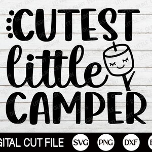 Leukste Kleine Camper SVG, Camping Svg, Zomer Svg, S'more Mand Svg, Reizen, Kids Field Day Shirt, Camping Png, Svg Bestanden Voor Cricut