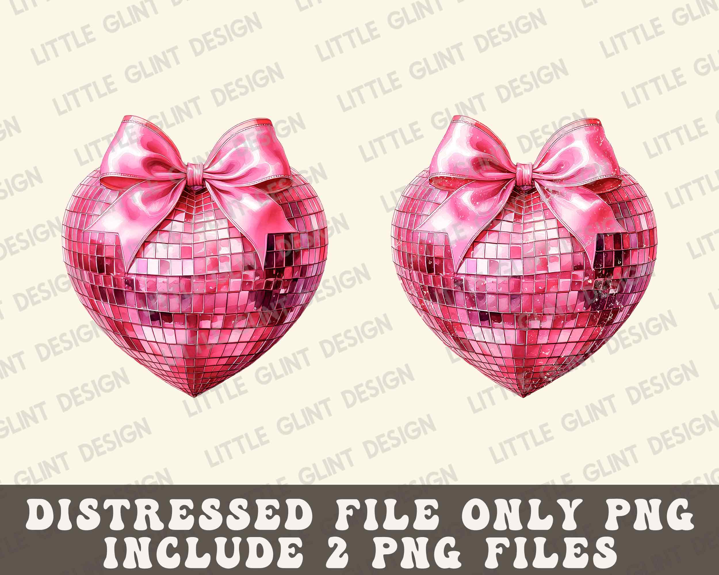 Valentine Heart Disco Ball PNG, Coquette Valentine Png, Disco Ball Png ...