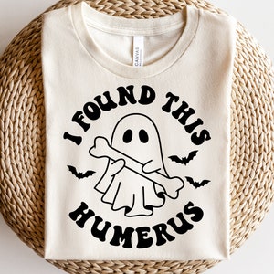 I Found This Humerus SVG, Halloween Svg, Bone Joke Svg, October 31, Retro Halloween Quote SVG, Png, Svg Files For Cricut