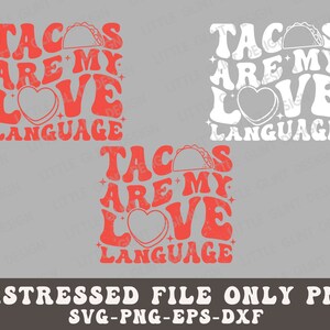 Women's Hoodie - My Love Language Is Tacos