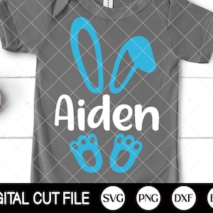 Easter Bunny Svg, Easter Svg, Bunny Cut File, Happy Easter Svg, Easter Shirt Design, Dxf, Svg Files For Cricut, Silhouette