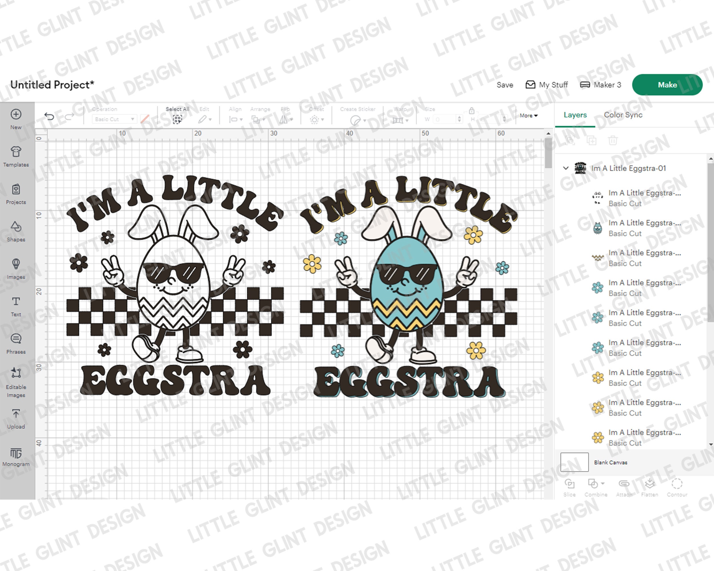 I'm A Little Eggstra SVG PNG, Retro Easter Svg, Easter Egg Png, Boy ...