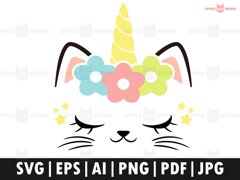 Free Free Unicorn Cat Svg 634 SVG PNG EPS DXF File