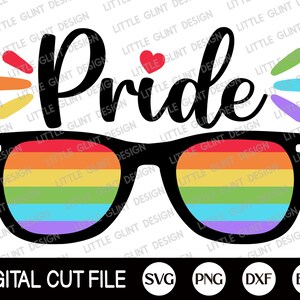 Gay Pride Svg, Pride Svg, Rainbow Svg, LGBTQ Svg, Lesbian Svg, LGBT day Clip Art, Lesbian Cut file, Dxf, Svg Files For Cricut, Silhouette