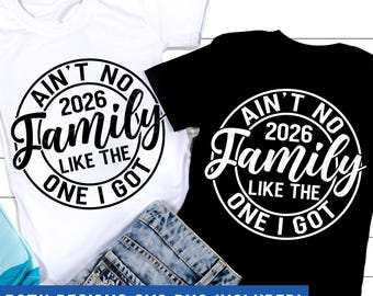 Ain't No Family Like The One I Got 2026 SVG, Summer Quote Svg, Family Trip, Summer Vacation Shirt Svg, Png, Svg Files For Cricut