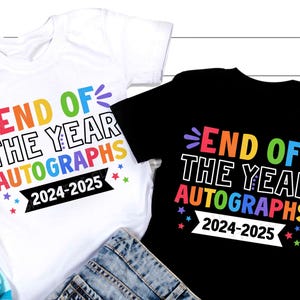 2025 年の年末サイン SVG、最終日のサイン SVG、学校最終日 SVG、教師と生徒の T シャツ、Png、Cricut 用の SVG ファイル