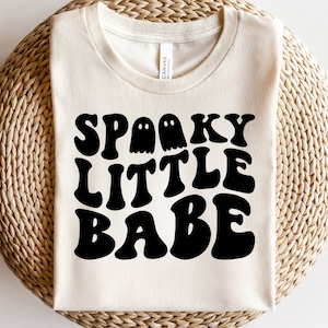 Gruselige kleine Babe SVG, Halloween SVG, Kleinkind Halloween SVG, Kinder Herbst Png, Jungen Halloween T-Shirt, Png, SVG-Dateien für Cricut