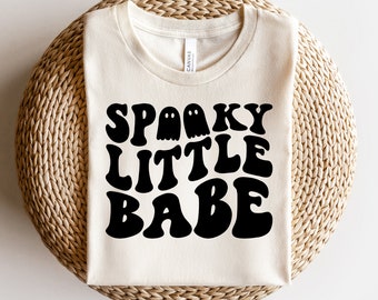 Spooky Little Babe SVG, Svg Halloween, SVG Halloween pour tout-petits, enfants automne Png, T-shirt Halloween garçons, Png, fichiers Svg pour Cricut
