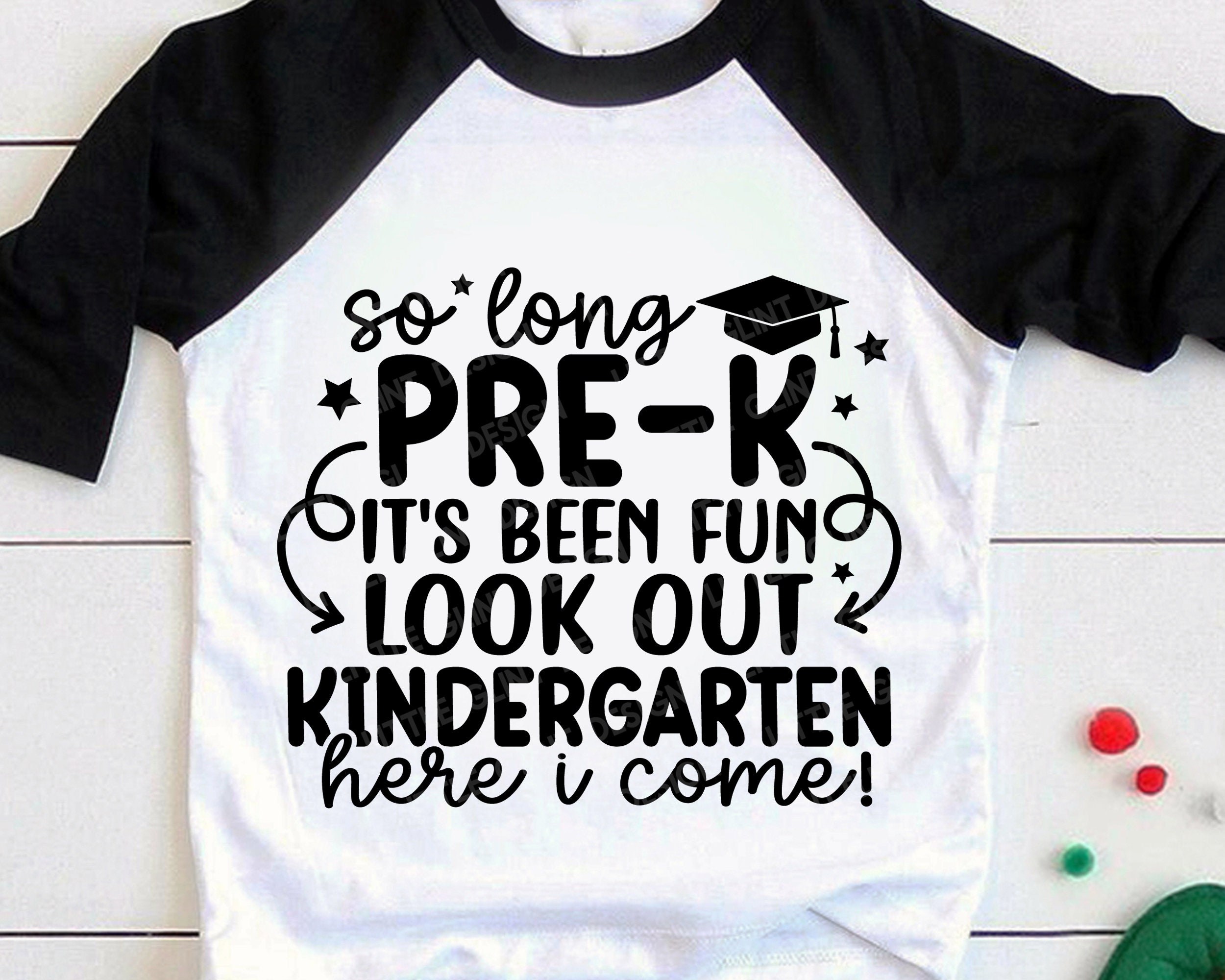 Prek Graduation Svg so Long Prek It's Been Fun Look Out Etsy