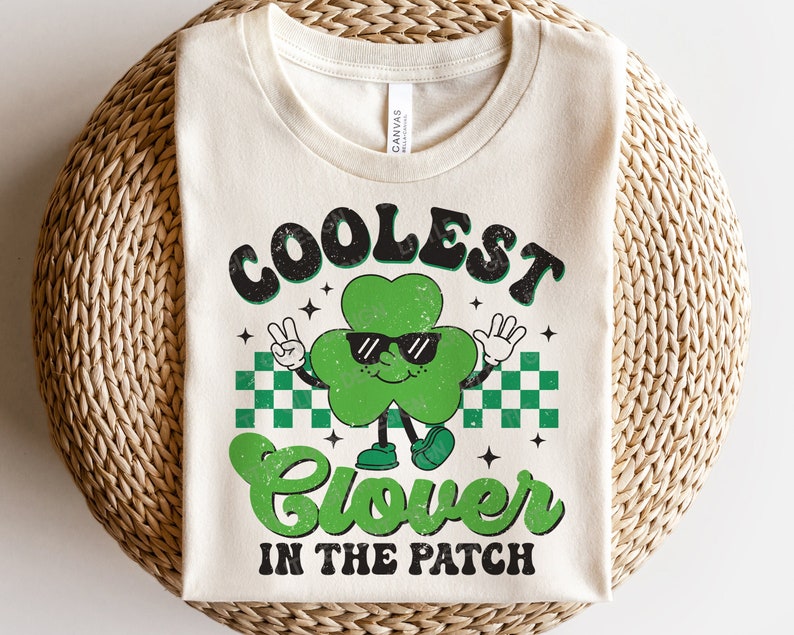 Coolest Clover in the Patch SVG, Boy St Patrick Day SVG, Shamrock Svg ...