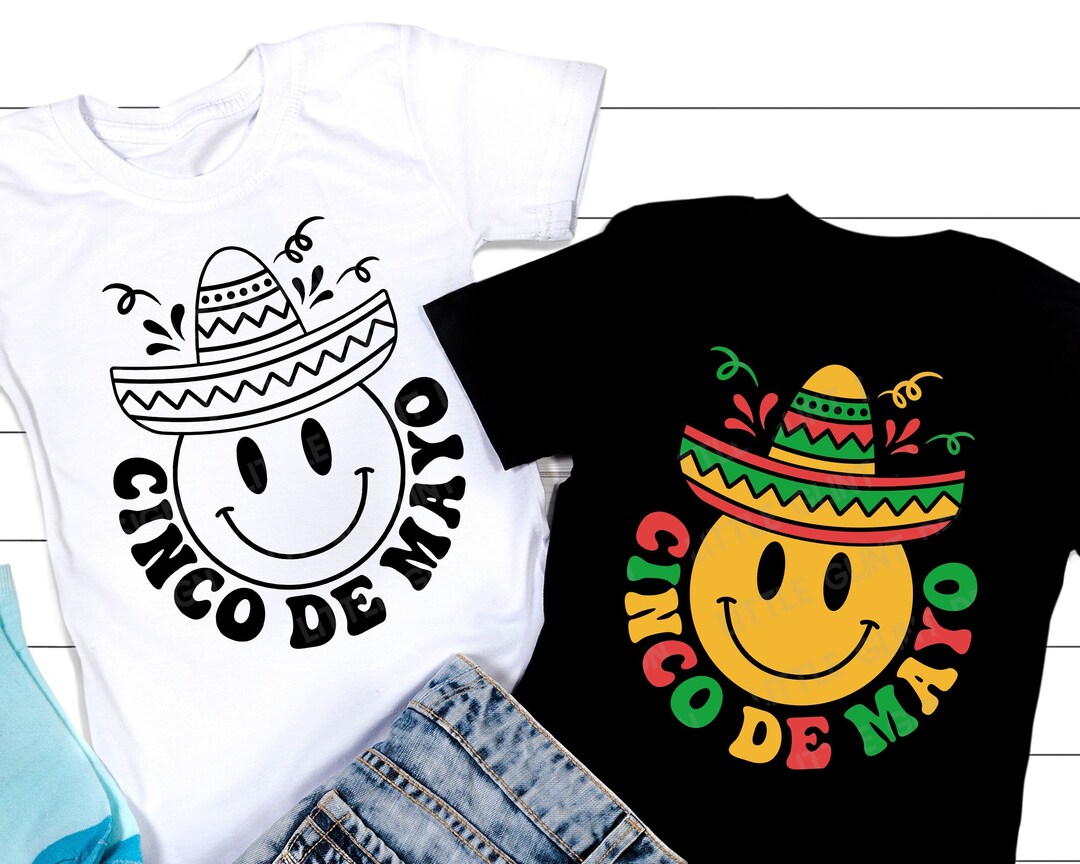 Cinco De Mayo SVG Retro Fiesta Shirt Cinco De Mayo Png - Etsy