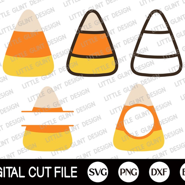 Candy Corn Svg - Etsy