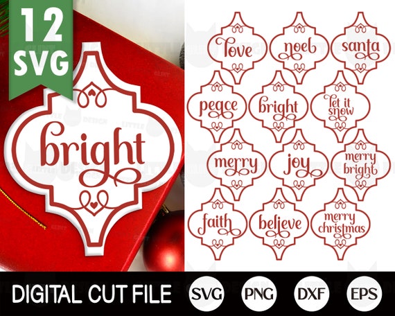 Download Arabesque Christmas Ornament Svg Bundle Merry Christmas Svg Etsy