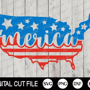 4. Juli Svg, 'Merica Svg, amerikanische Flagge Svg, Unabhängigkeitstag, Gedenktag, patriotische Shirt, amerikanische Karte, Svg-Dateien für Cricut