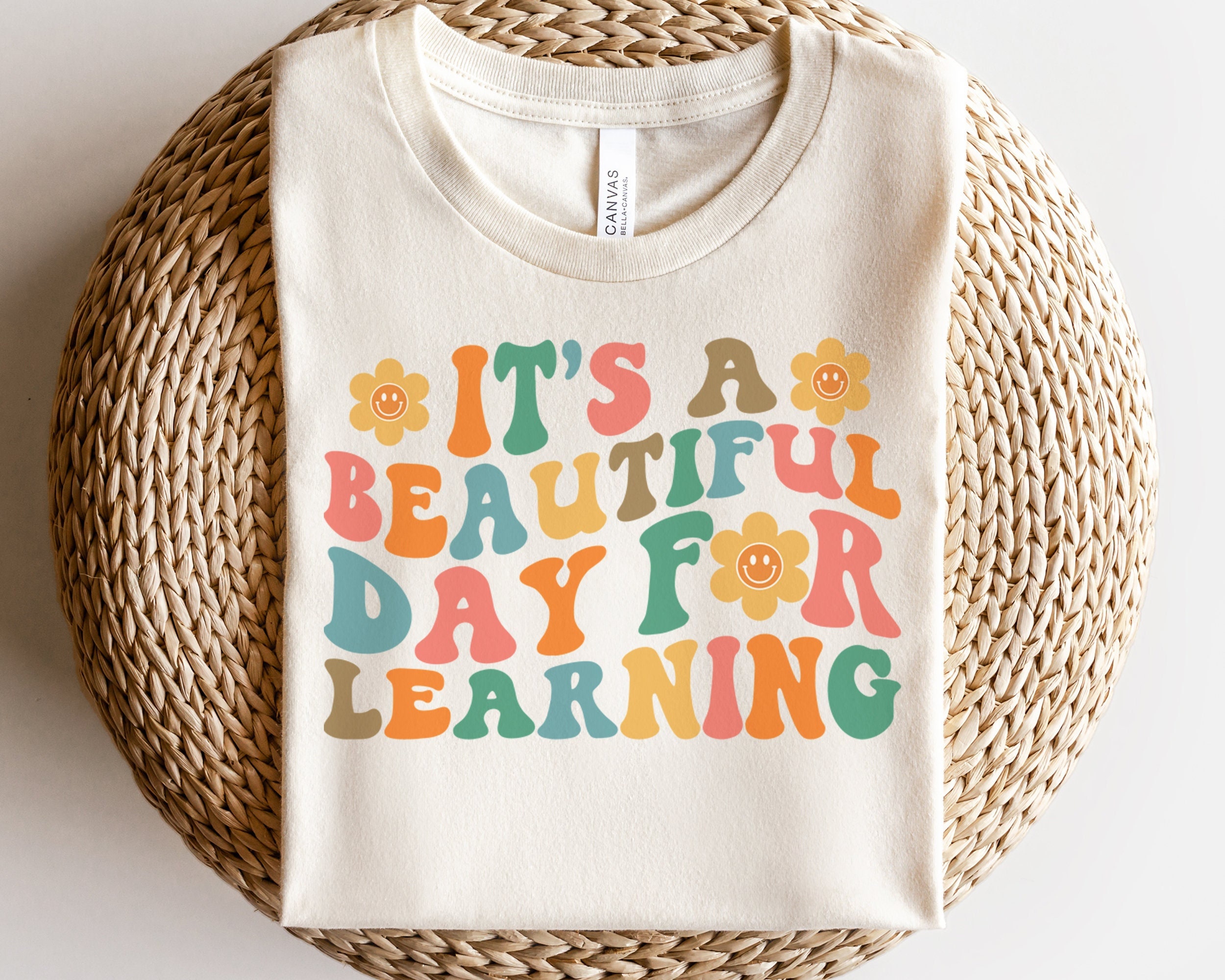 It's A Beautiful Day for Learning SVG Teach Love Inspire Etsy