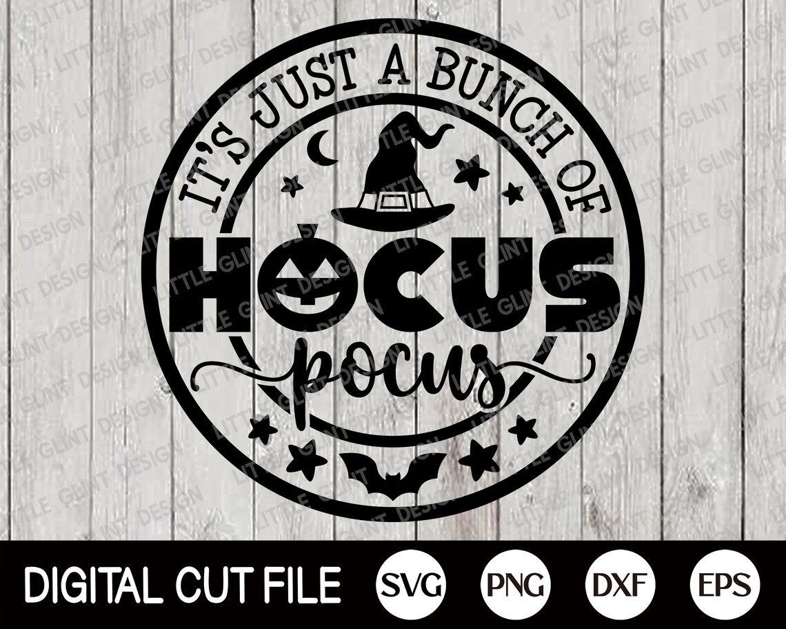 Hocus Pocus Svg, Halloween Laser File Svg, Witch Svg, Funny Halloween ...