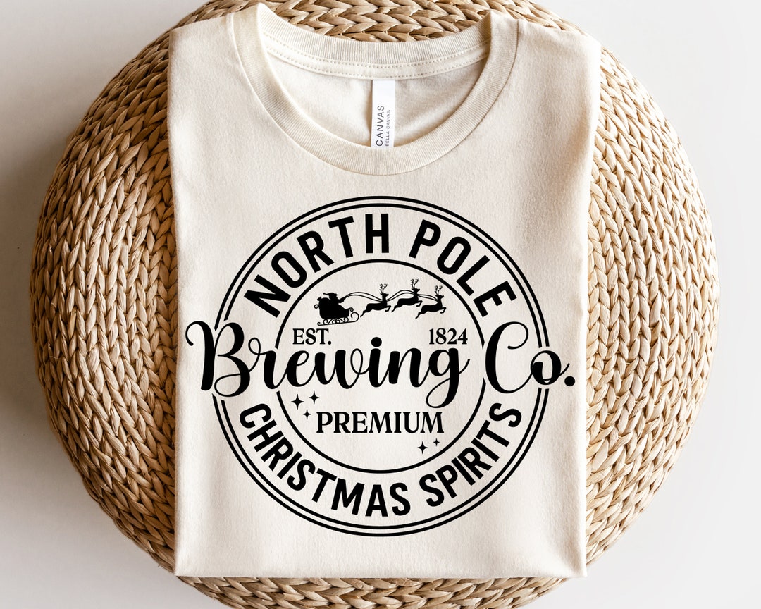 North Pole Brewing Company SVG, Christmas Svg, Brewing Co Svg