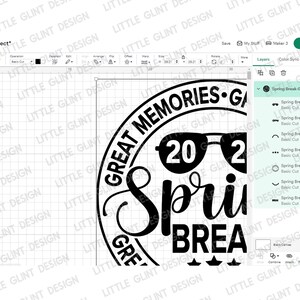 Spring Break 2025 SVG, Spring Break Svg, Spring Break Png, Vacay Mode