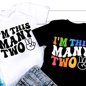 Sono così tanti 2 SVG PNG, Secondo compleanno Svg, 2 ° compleanno Svg, Camicia festa di compleanno retrò, Regalo di compleanno ragazzi, Png, File Svg per Cricut