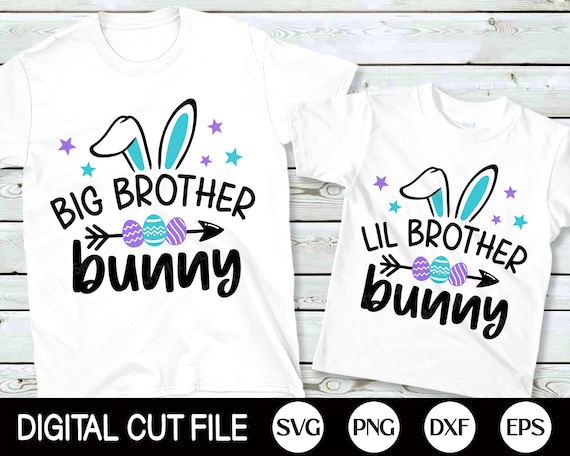 Big Brother Easter Bunny Shirt Gift T-Shirt Boy / Toddler Big Brother Easter Bunny Shirt Gift T-Shirt Boy / Toddler
