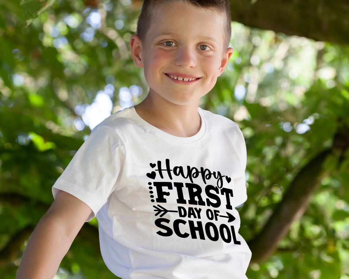 Happy First Day of School SVG Back to School Svg 1st Day of Etsy Canada