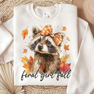 Sauvage fille automne png, sauvage fille automne png, chrétien png, fille automne png, automne png, raton laveur png, automne drôle pour sublimation