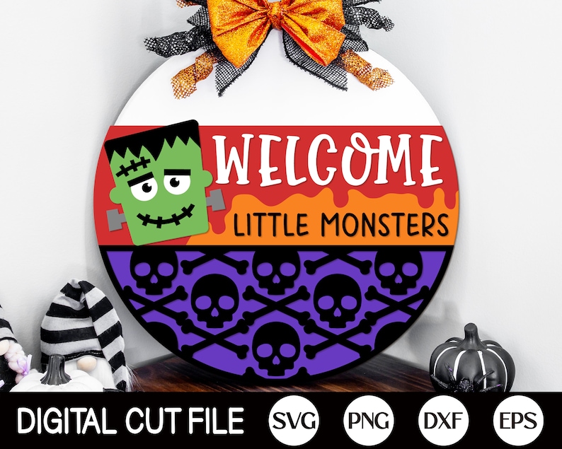 Halloween Welcome Sign Bundle, Halloween Door Hanger SVG, Ghost Svg, Spider Svg, Boo Svg, Happy Halloween Sign Svg, Glowforge Laser Cut File image 5