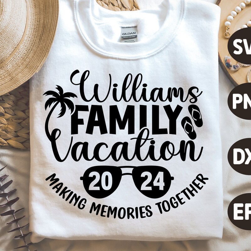 Family Beach Vacation Svg Etsy