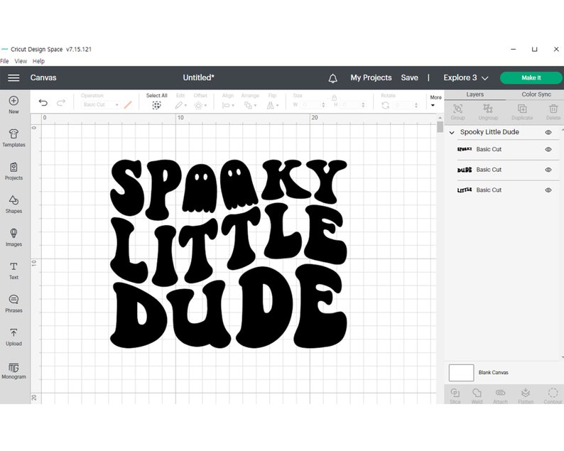 Spooky Little Dude SVG, Halloween Svg, Toddler Halloween SVG, Kids Fall Png, Boys Halloween T-Shirt, Png, Svg Files For Cricut image 6