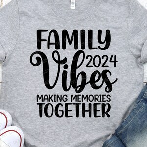 Family Vibes 2024 Svg, Family Vacation Svg, Summer Vacation Shirt, Family Vacay, Beach Cut Files, Family Shirt Design, Svg Files For Cricut