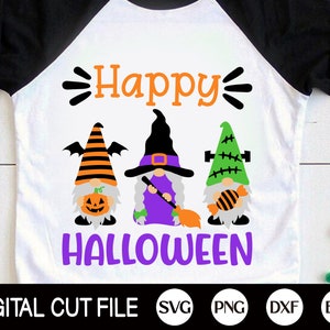Halloween Svg, Happy Halloween Svg, Gnome with Pumpkin, Halloween Gnome Svg, Candy Corn Svg, Halloween Shirt Svg, Png, Svg Files For Cricut
