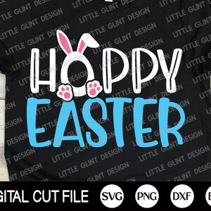 Easter Svg, Hoppy Easter Svg, Happy Easter Svg, Easter Teacher Png, Easter Egg Svg, Svg Easter, Kids Easter Svg, Dxf, Svg Files For Cricut