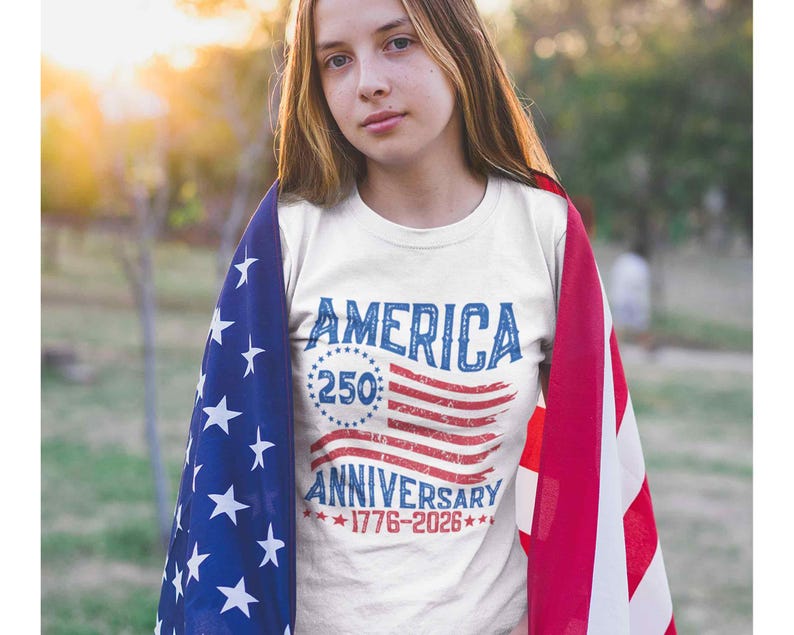 America 250th Anniversary PNG, USA 250 Years 1776-2026, Patriotic Shirt ...
