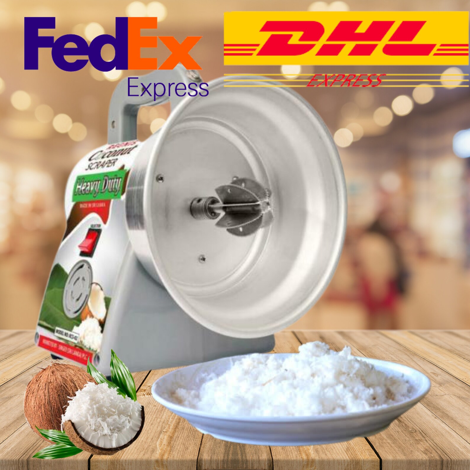 Electric Coconut Scraper Heavy Duty 220230V sri Lanka Etsy