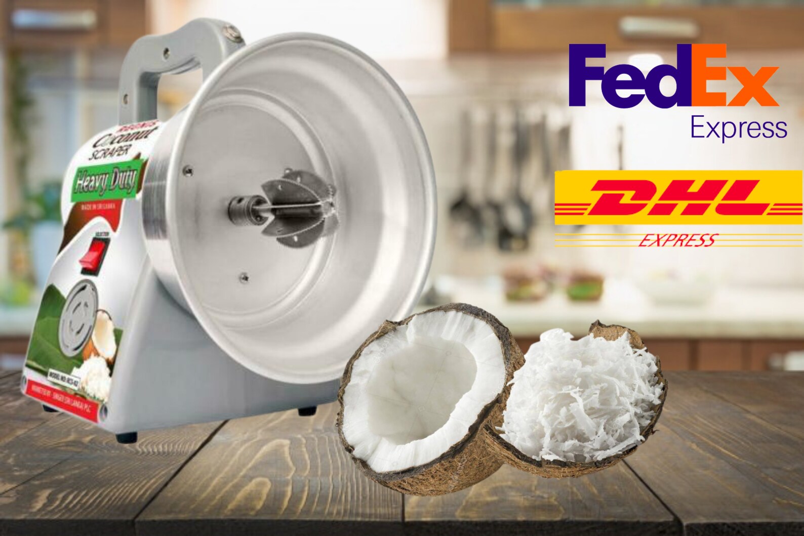 Electric Coconut Scraper Heavy Duty 220230V sri Lanka Etsy