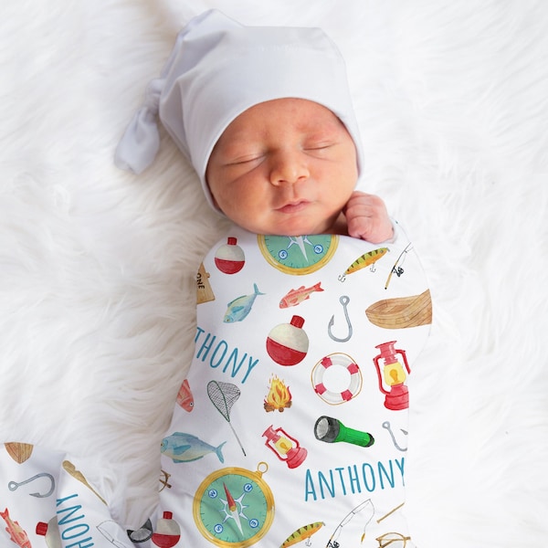 Newborn Fishing Hat Etsy