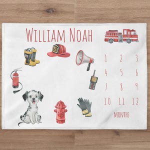 Personalized Fireman Calendar - Etsy