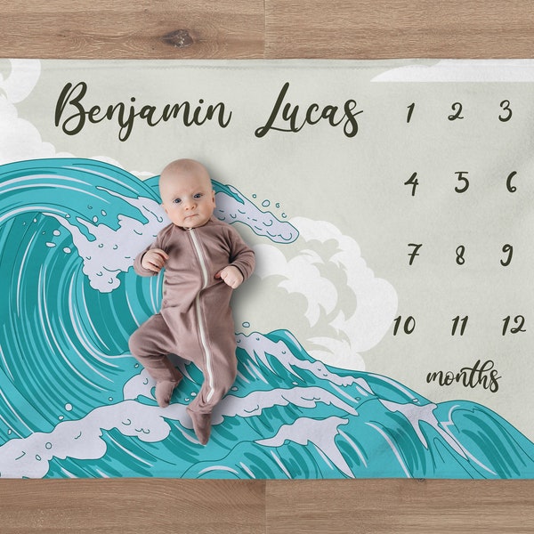 Milestone Blanket Etsy