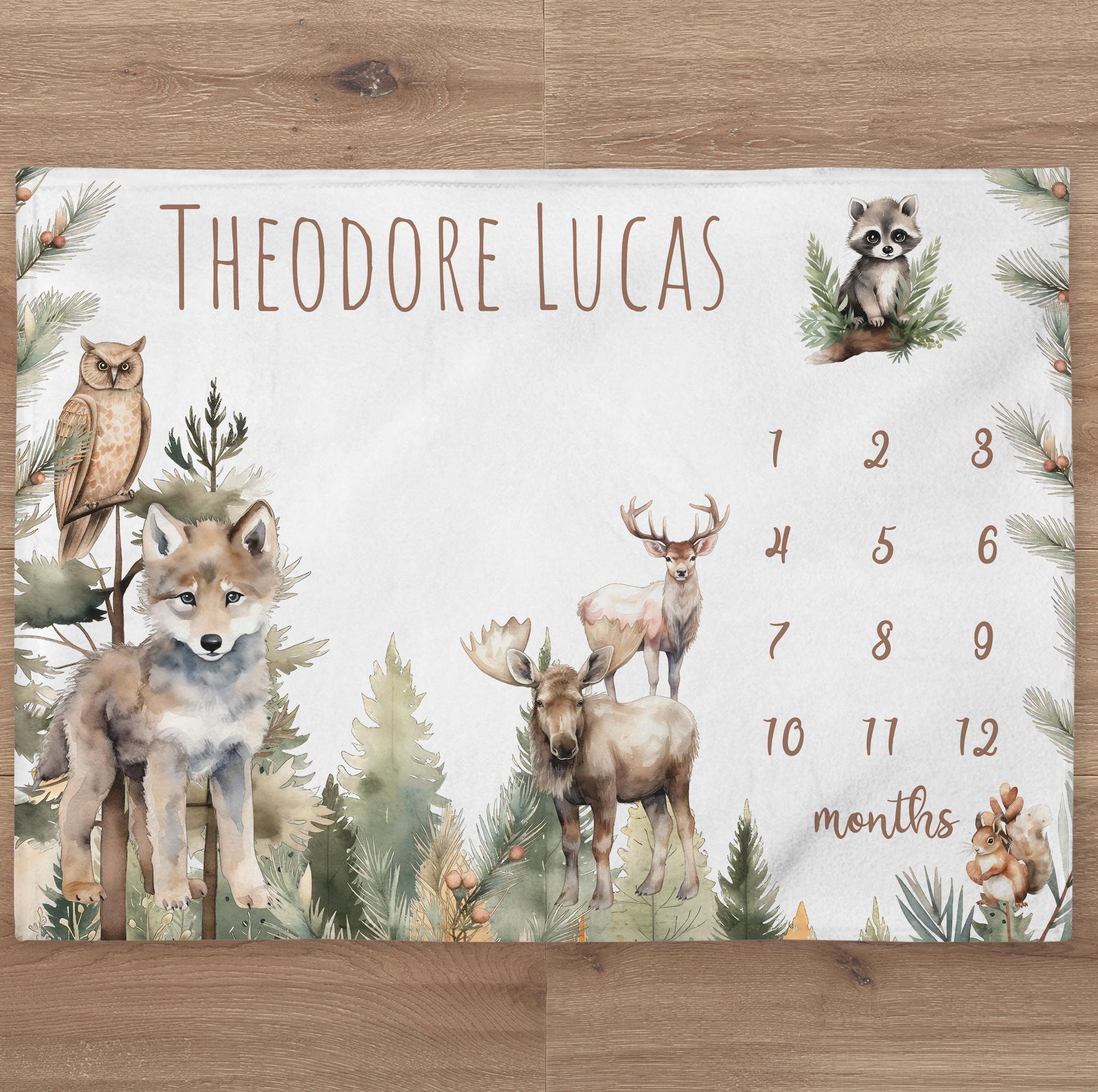 ❤︎ Deer Age Blanket - Etsy