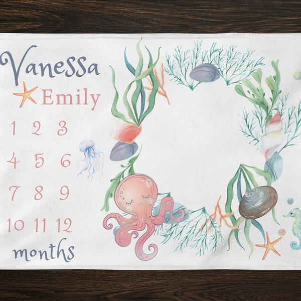 Octopus Blanket Etsy