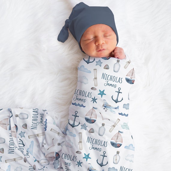 Personalized Name Swaddle Blanket – Custom Baby Blanket With Name, Ultra-Soft For Newborns, Kids, Adults